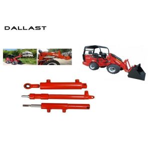 Harvesters Double Acting Telescopic Hydraulic Cylinder for Agricultural