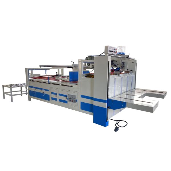 Buy Folder Gluer Pasting Corrugated Carton Box Machine at wholesale prices