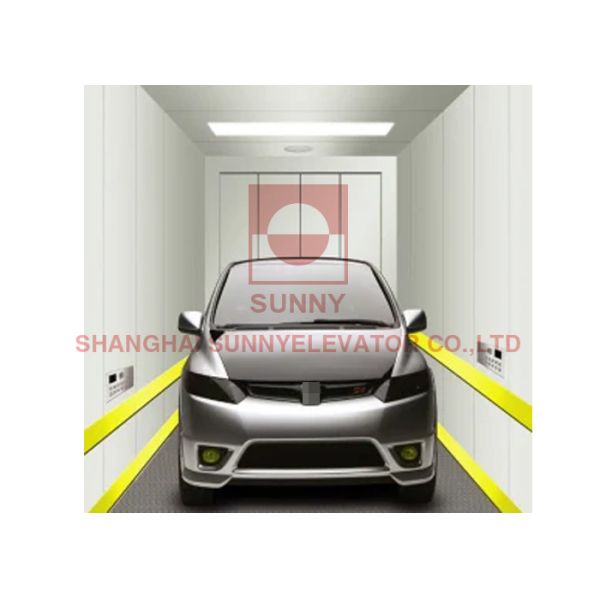 Buy Large Space Stainless Steel Automobile Elevator 5000kg Load at wholesale prices