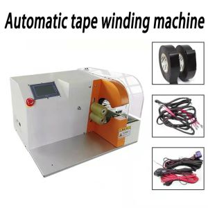 Automatic tape winding packaging machine packaging wire and cable automobile