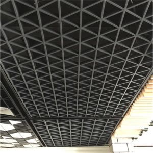 Transfer Printing Plain Aluminum Metal Ceiling Fireproof Open Cell Ceiling