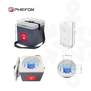 Customizable Vaccine Cooler Box With Optional Thermometer For Safe Vaccine