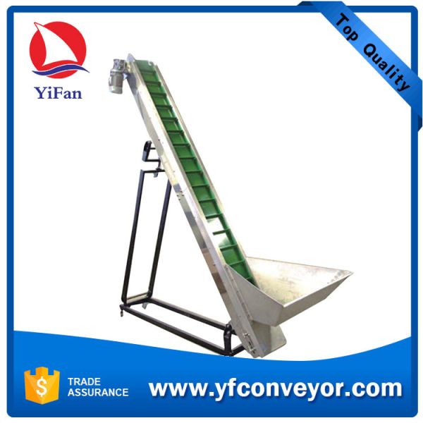 Buy Hopper Charging Conveyor in Stainless Steel frame at wholesale prices