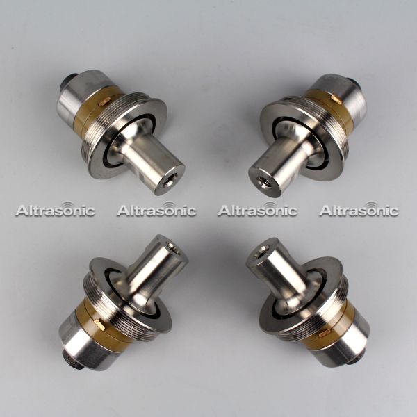 Ultrasonic Titanium Transducer Replacement Telsonic For Cutting Machine