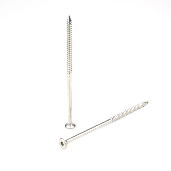 200mm Stainless Steel Wood Screws Assortment Kit for Wood Guardrail Bugle Hex Socket