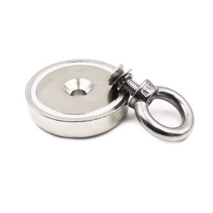 Quality Rustproof Countersunk Neodymium Eyebolt Magnet Double Sided Neodymium Magnet for sale