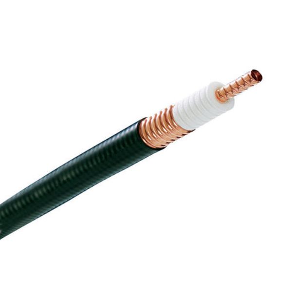 Buy 7 / 8 " Flexible RF Feeder Cable ,  50 Ohm Corrugated Coaxial Cable High Shielding at wholesale prices