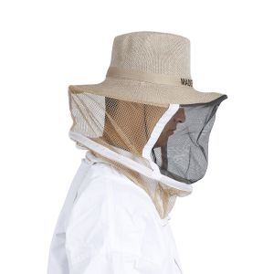 Fiber Veil Combo Elastic Band Beekeeper Cowboy Hat