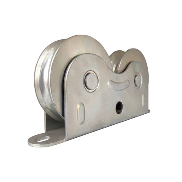 152.4mm 6 Inch Large Sliding Gate Wheel Double Wheel Gate Roller