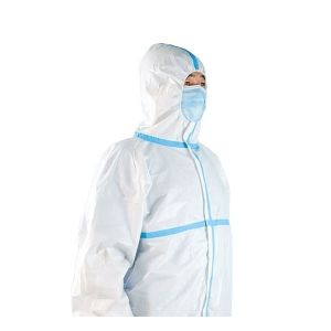 Quality Non Woven Disposable Coverall Suit Medical Coverall Protect Wear Clothes for sale