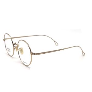 TD016 Round Eye Shape and Titanium Frame
