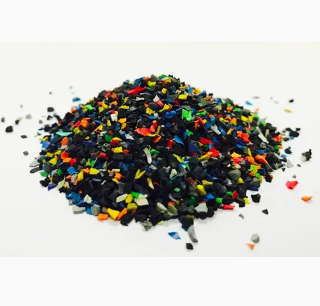 Quality Anti Slip Tyre SBR Rubber Crumb Multi Size For Home Garden for sale