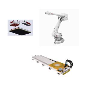 Quality ABB Palletizing Robot Arm IRB6700-235/2.65 6 Axis Industrial Robot Work With CNC Machine for sale