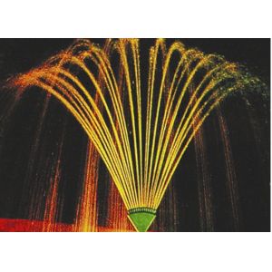 Quality Brass Chromplate Phoenix Tale Dancing Fountain Nozzles Jet for sale