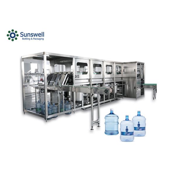 Buy 20 Liter 5 Gallon Filling Production Line Jar Filling Machine Pure Drinking Water at wholesale prices