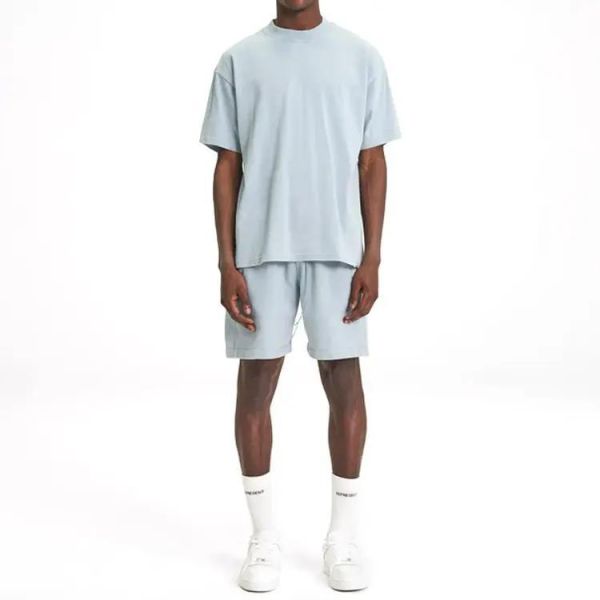 Premium Quality Tracksuit Oversized Casual Short Sets Men Summer 2 Piece Sets Tracksuits