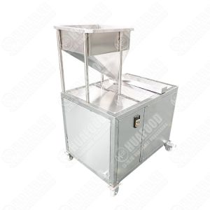 Advanced Design Ground Nuts Slicing Machine Stainless Steel Almonds Cutter