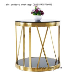 smart coffee table legs brass stainless steel table base modern design