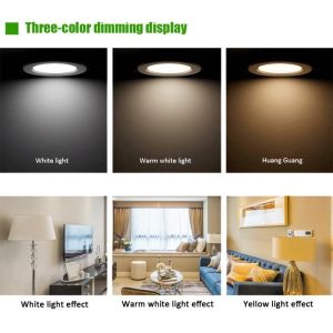 High CRI IP44 Fixed 15W COB LED Downlight 1800LM 0 - 10V Dimmable / Dali