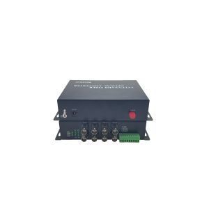8-Ch 1080p hdcvi\ahd\hd-tvi to fiber media converter with 1 CH video BNC , 1CH