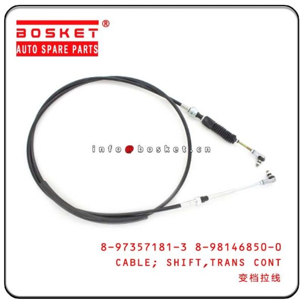 Buy 8973571813 8981468500 ISUZU NQR75 Transmission Control Shift Cable at wholesale prices