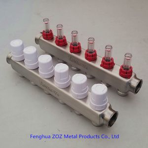 China Stainless Steel Underfloor Heating Manifold,Stainless Steel UFH Manifolds on sale