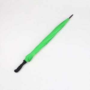 Auto Open Windproof Golf Umbrellasgreen Fabric Automatic 16 Ribs With Plastic