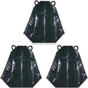 PE Material 20 Gallon 75L Tree Watering Bag in Dark Green for Newly Planted