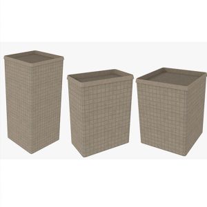 Quality Galvanized Flood Control Or Military Fortification Gabion Barrier for sale