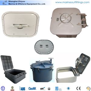 Embedded Aluminum Alloy Quick Opening Marine Hatch Cover