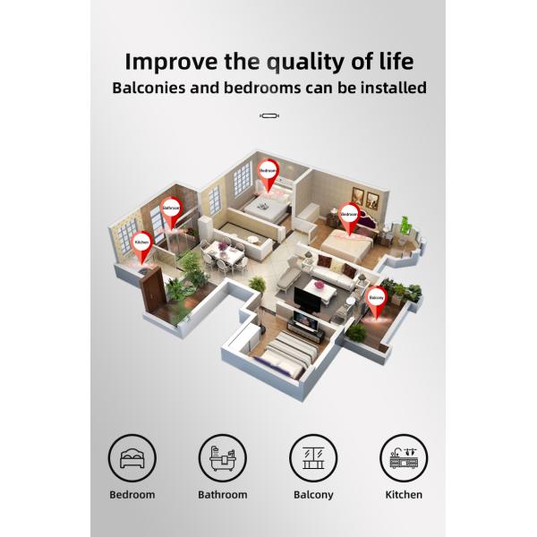 Single Black Bathroom HEATED Towel Warmer Rack Fashion Style Electric Towel Rack Amor