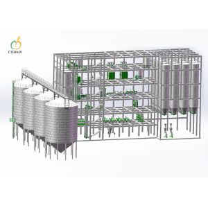 China 450kw Grain 120T/D Maize Flour Milling Machine on sale