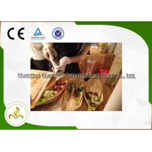 Food Plaza / Buffet Car Mobile Teppanyaki Grill Table Electric Hibachi Cooktop