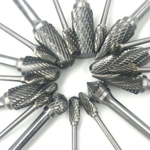 Tipped Die Grinder Deburring Bits SH Type Rotary Burr Tool Easy To Use