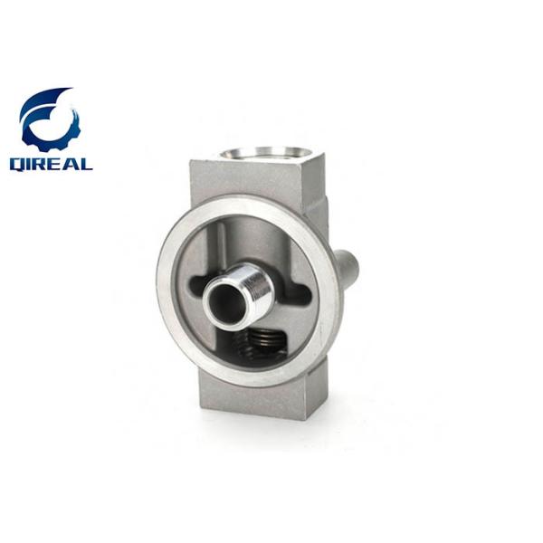 Buy Excavator parts E320 E320B E320C Diesel engine fuel filter head connector 093-7521 at wholesale prices