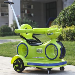 PP Plastic 6V4.5H Battery Wall-e Bumper Toy Car for 1-3 Year Olds' Early