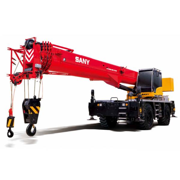 2023 Model Hydraulic Rough Terrain Crane Used Off Road Crane Sany SRC50T