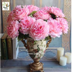 UVG FPN101 Dining table centerpieces pink artificial peony silk flower