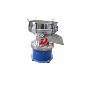 450mm Diameter 0.18kw Power Liquid Vibrating Screen Filter For Food Processing