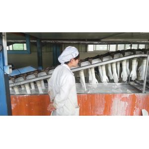 Latex Rubber Medical Gloves Production Line 380V 50-200KW