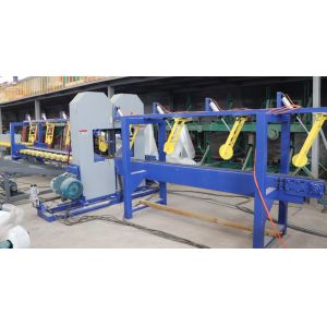 Automatic Vertical Twin Head Bandsaw Sawmill Line Wood Saw Machine