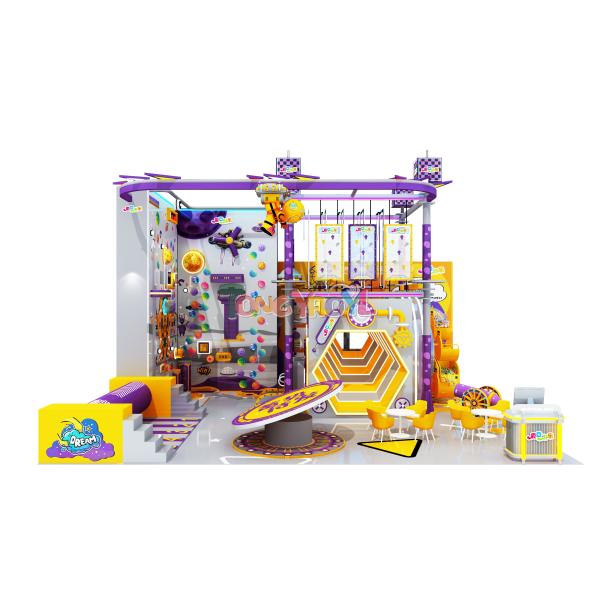 Buy Create Fun And Engaging Space Customizable Indoor Playground Equipment at wholesale prices