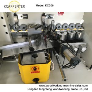 Full automatic edge banding machine for wooden furniture cabinets edge banding