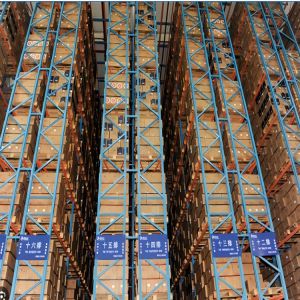 Space Saving VNA Warehouse Racking Heavy Duty Pallet Storage Rack