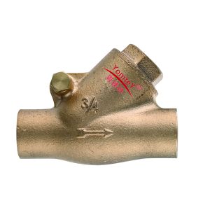 YomteY Bronze Y Pattern Check Valve CXC