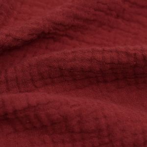 156X120 Crepe Gauze Fabric 40SX40S Organic Gauze Blanket No Flurescent Agant