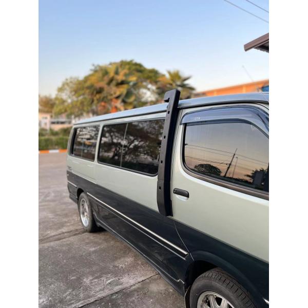 Textured Black 4x4 Toyota Truck Snorkel For Jinbei Hiace