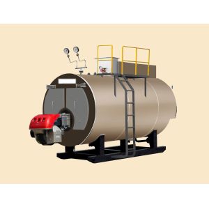 Horizontal Style Custom Gas Hot Water Boiler ISO9001 ASME Grade A SGS EN