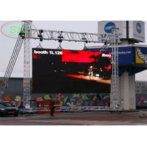 Excellent outdoor P6 LED screen for exterior activity with great after-sale