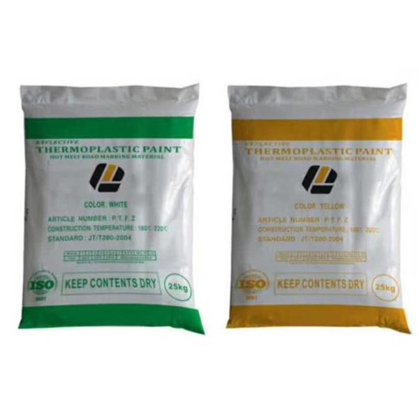 Premixed 20% Glass Beads Thermoplastic Pavement Line Marking Paint